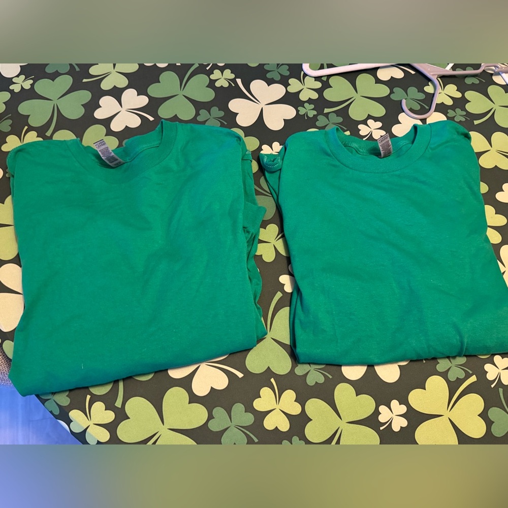 Mens Green T-Shirt - Large